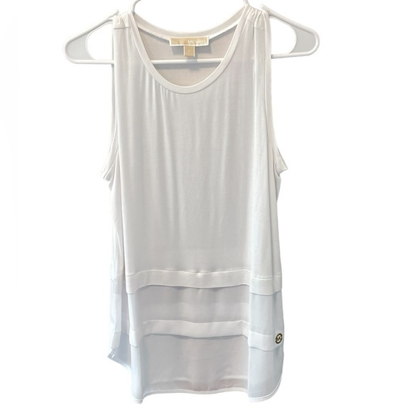 MICHAEL Michael Kors Sleeveless Blouse Top Women’s Size Medium - Picture 1 of 5